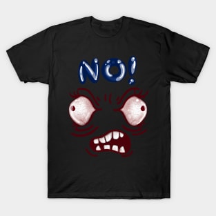 Angry No T-Shirt